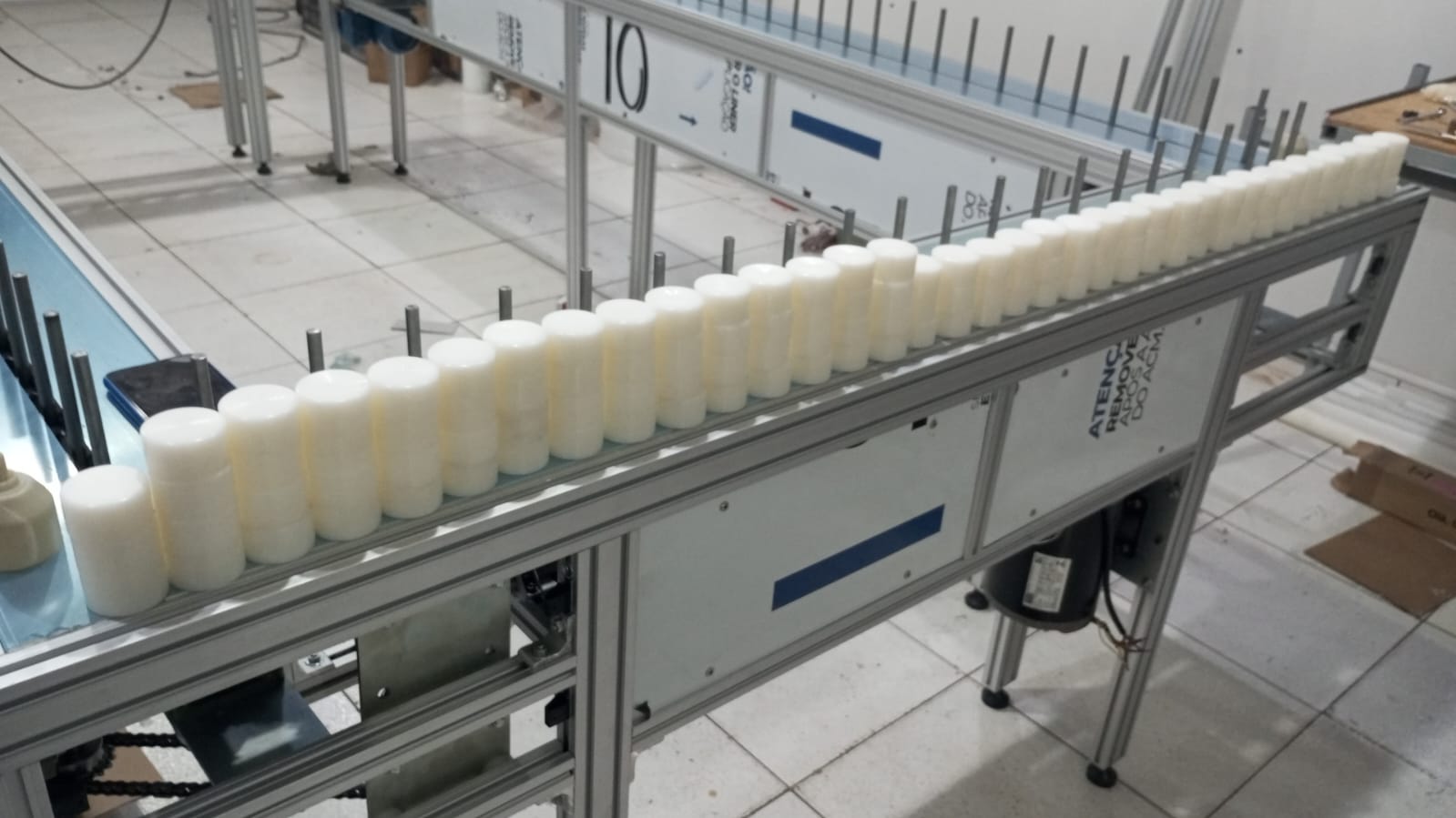 Linha de produção de pintura industrial